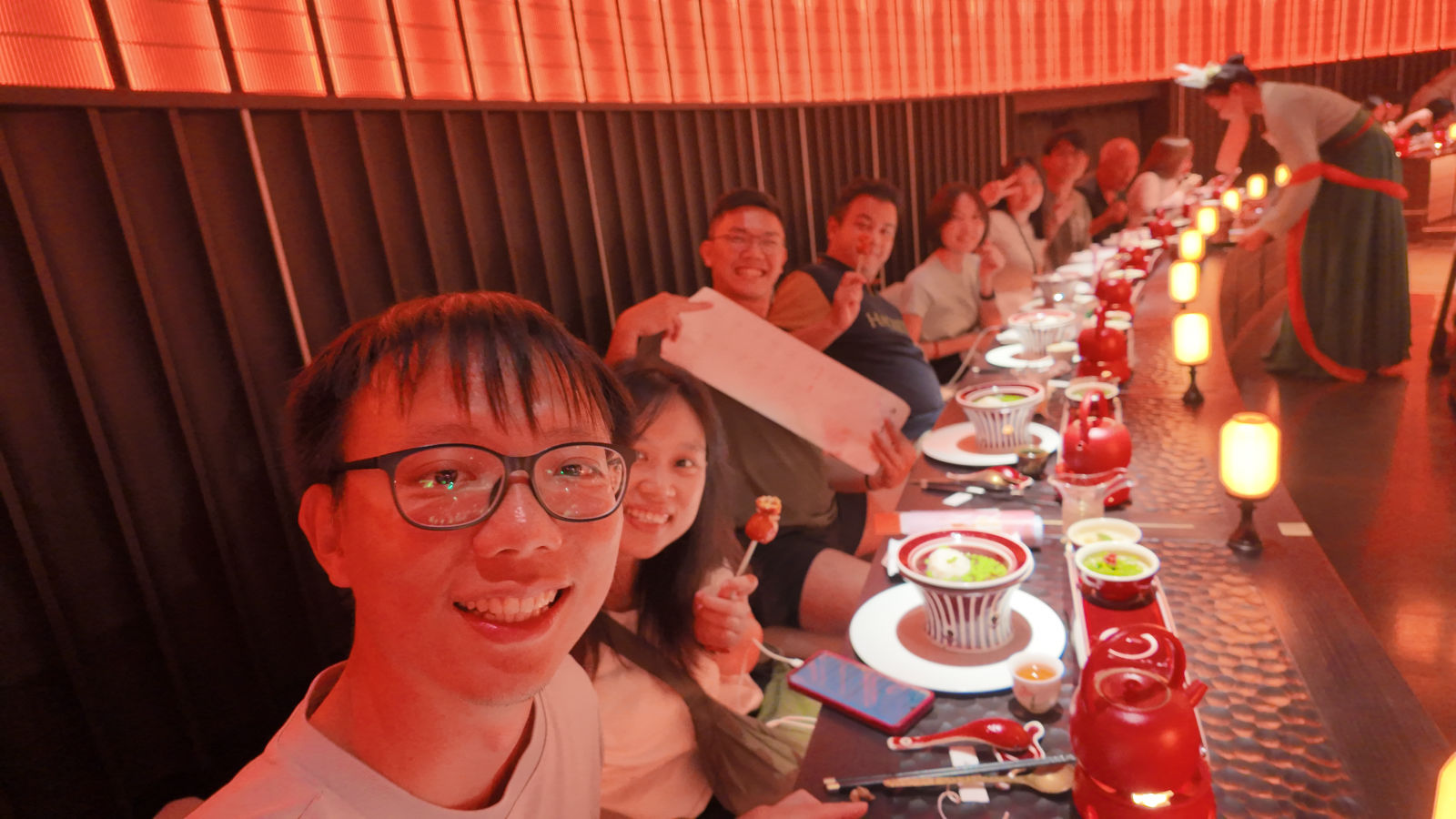 NexWave team celebration dinner